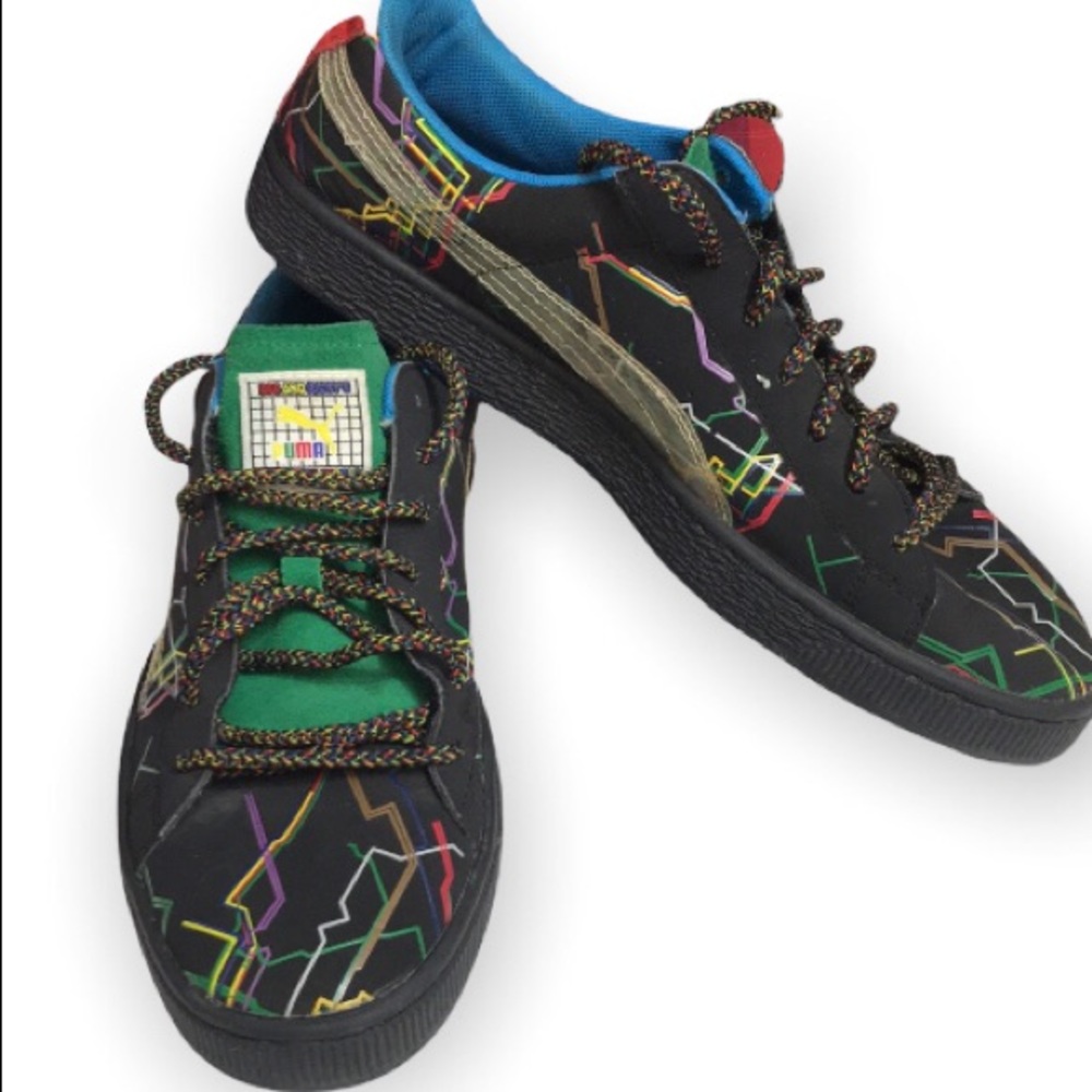 PUMA Dee & Ricky’s Whimsical World Art Sneakers..Size:10